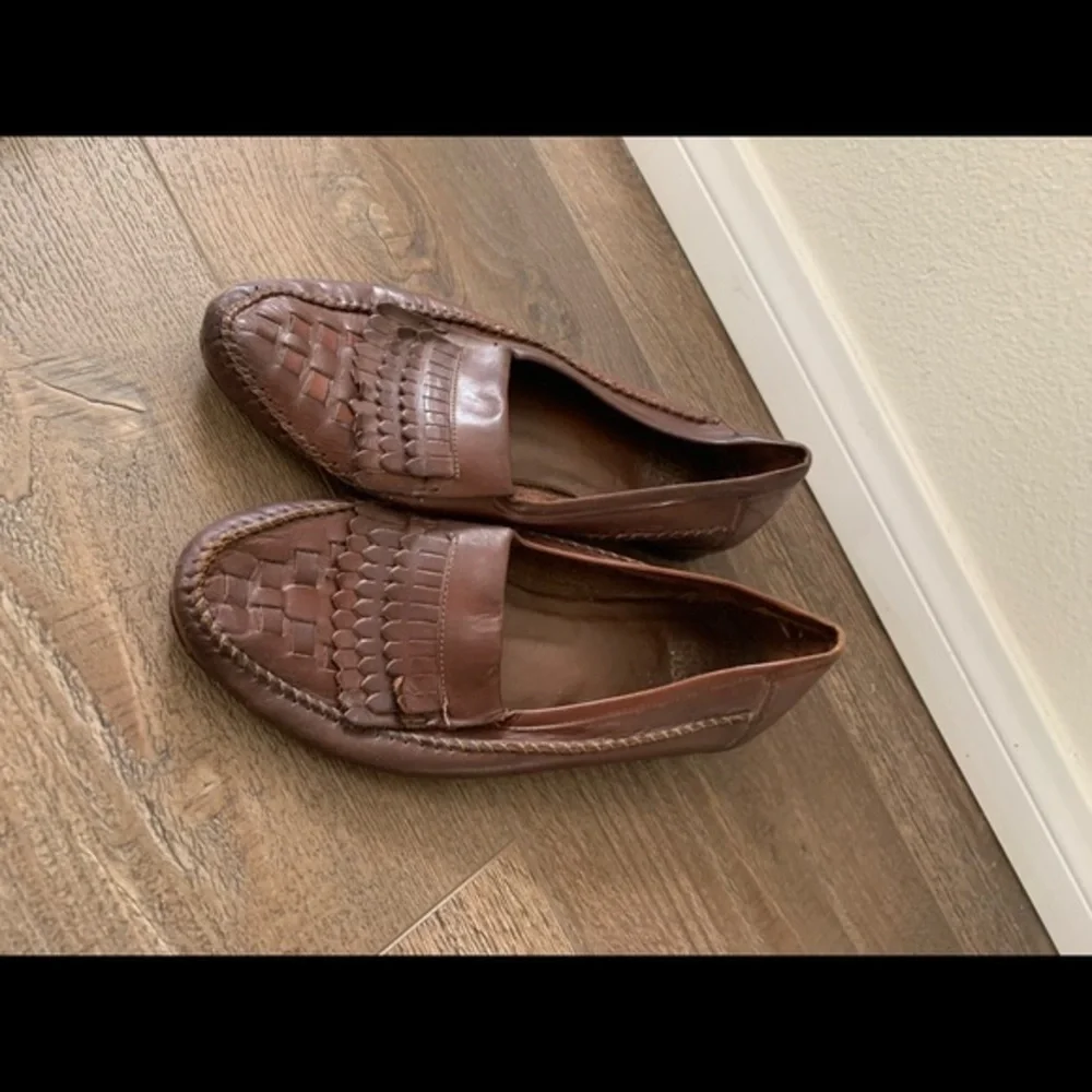 Brown Leather Loafers